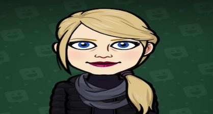 cartoon mime of Faye